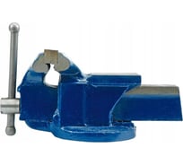 Слесарные тиски VOREL неповоротные, с наковальней, 125 мм 36033