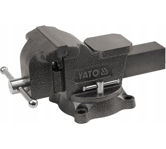 Слесарные поворотные тиски YATO 150 мм, 19 кг YT-65048 1