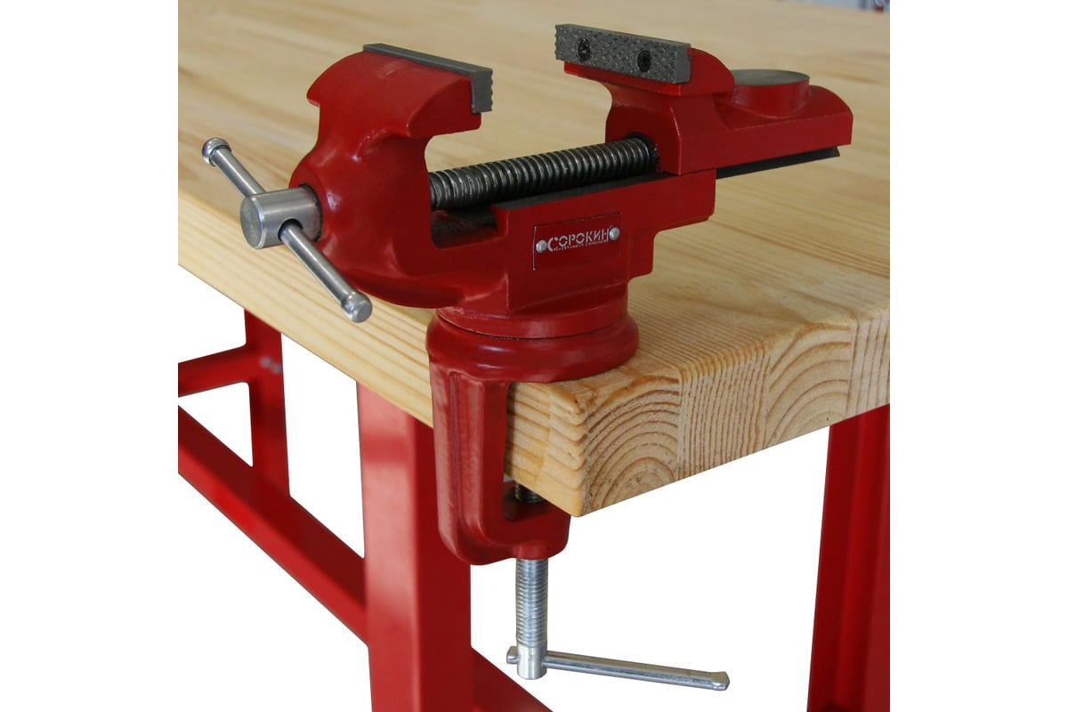 Тиски поворотные на струбцине Сорокин 60мм, 2.5'' 1.911 - выгодная цена ...