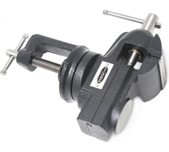 Настольные поворотные тиски с наковальней ROCKFORCE 2.5"-60мм RF-3291322(17032)