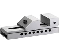 Прецизионные станочные тиски ИНСТУЛС QKG88 неповоротные, 88 мм, А-125 мм, стальные 00001752090