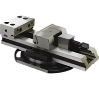 Прецизионные станочные тиски CNIC GT125-II 125 мм, сталь, поворотные, ход 150 мм, перпендикулярность 0.005/100, HRС 58-62 41255