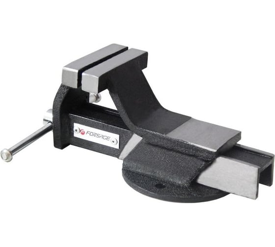 Тиски стальные с наковальней Forsage 3"-80мм F-6540703(18551) 1