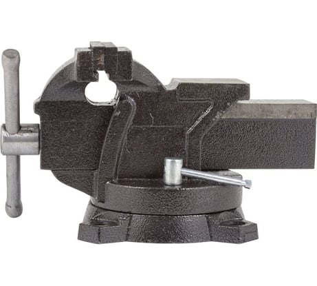 Стальные поворотные тиски с наковальней Rockforce 4", 100 мм RF-6540304(47877)