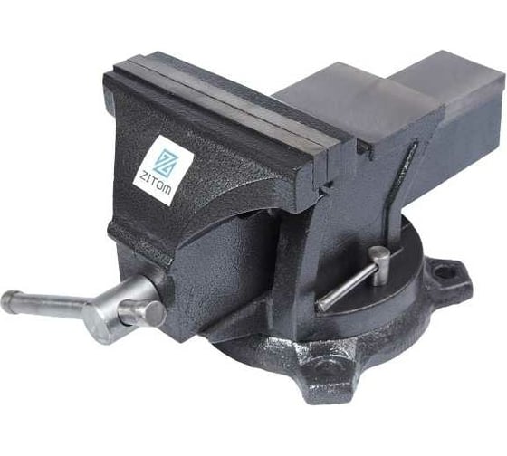 Слесарные тиски ZITOM 140 мм, поворотные bv10140