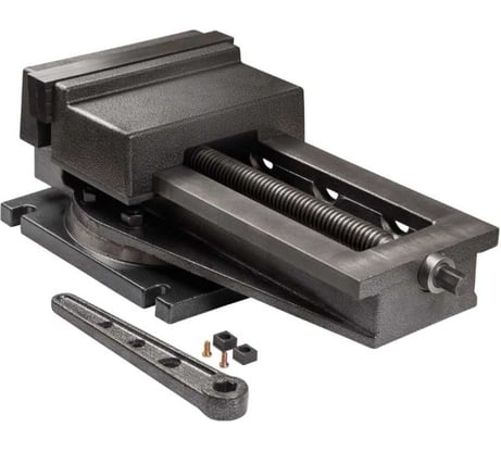 Станочные тиски ZITOM 250мм с откр.винтом поворотные QB250 mv10250