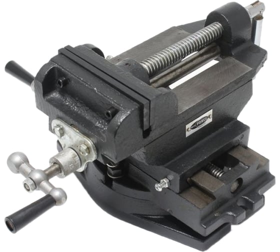 Станочные тиски с дополнительными винтовыми менханизмами ROCKFORCE RF-329211(17034)
