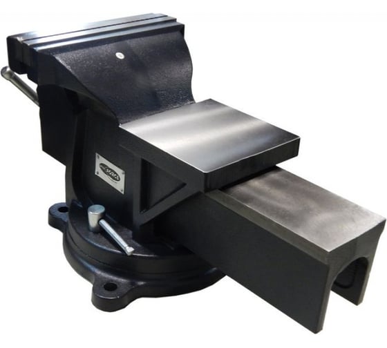 Поворотные усиленные тиски ROCKFORCE захват 10"-250мм RF-3291110(15237)