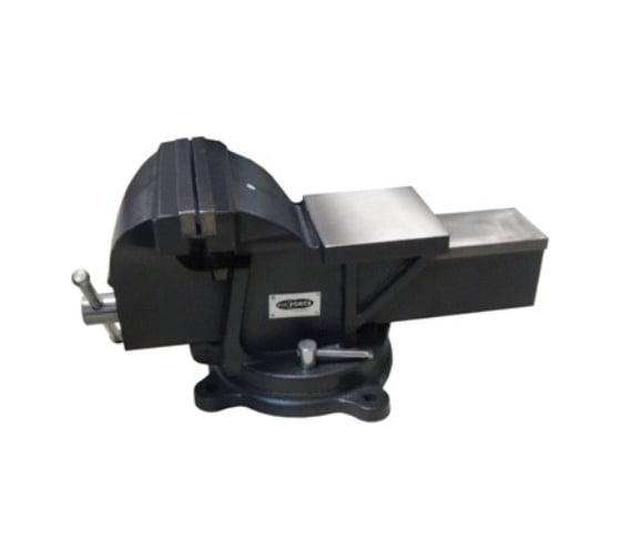 Поворотные усиленные тиски ROCKFORCE захват 10"-250мм RF-3291110(15237)
