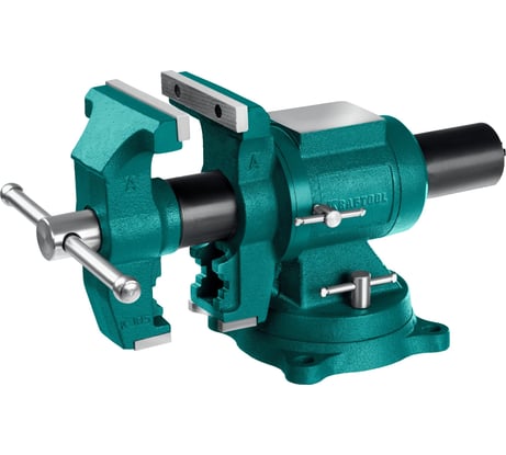 Чугунные слесарные тиски KRAFTOOL 3D Multi-Purpose 125 мм 32706-125