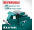 Слесарные тиски KRAFTOOL Reversible 200 мм, расход 368 мм 32705-200 2