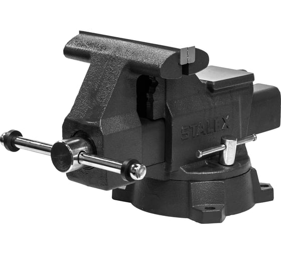 Слесарные тиски Stalex Кайман 165x150 мм, 210°, 17.1 кг D60
