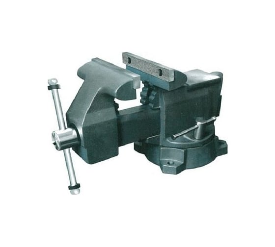 Слесарные тиски Stalex Кайман 114x100 мм, 210°, 7.9 кг D40