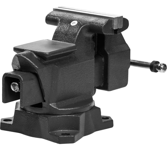Слесарные тиски Stalex Кайман 114x100 мм, 210°, 7.9 кг D40