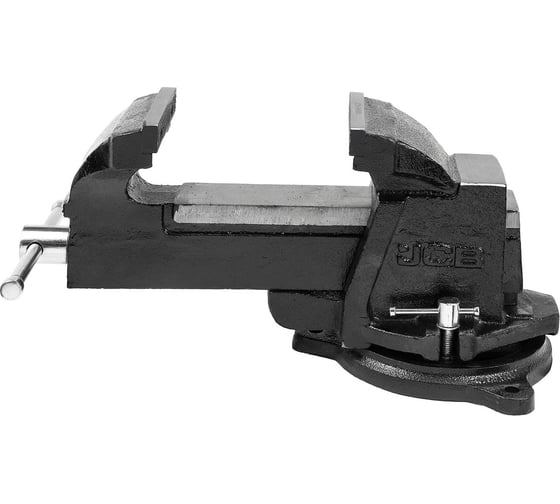 Тиски стальные поворотные с наковальней JCB 5"-125мм JCB-6540305(58990)