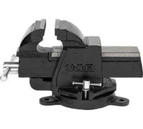 Тиски стальные поворотные с наковальней JCB 4"-100мм JCB-6540304(58989)