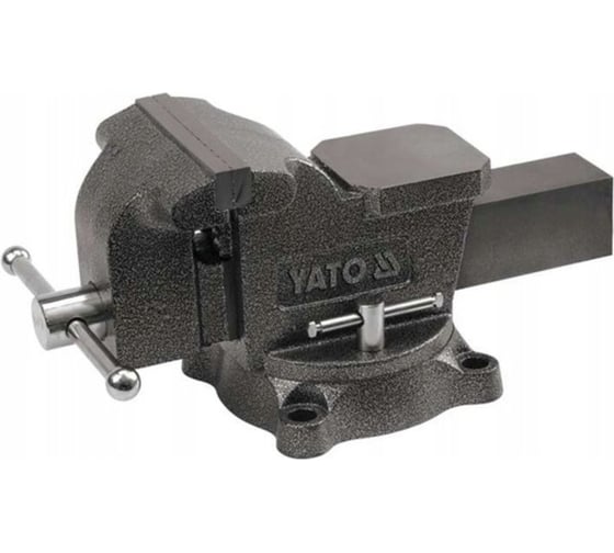 Слесарные тиски YATO 100мм поворотные YT-6501