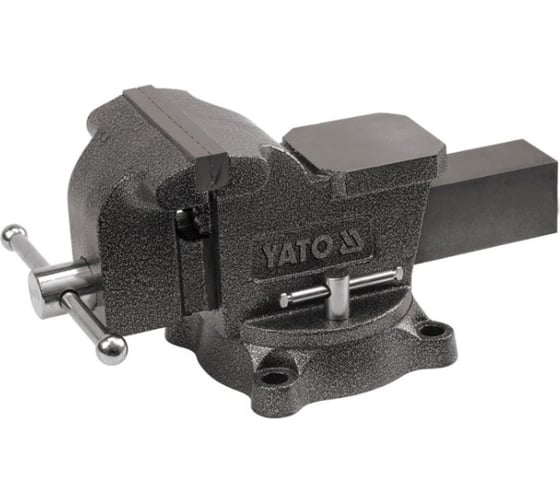 Слесарные тиски YATO 150мм поворотные YT-6503 1