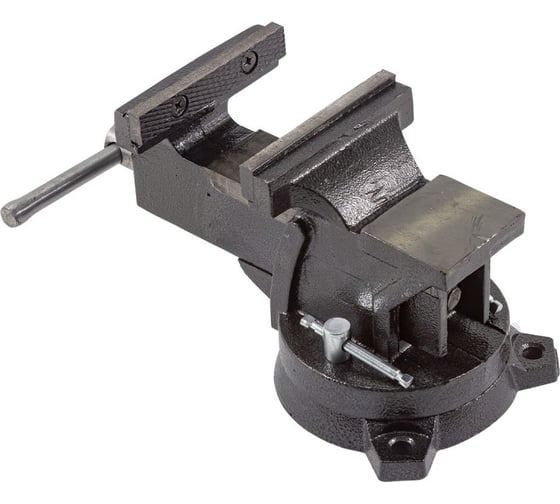 Тиски стальные поворотные с наковальней Forsage 5"-125мм F-6540305(47863)