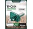 Тиски стальные усиленные поворотные с наковальней Rockforce 8"-200 мм RF-6540908(59933) 2
