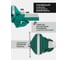 Тиски стальные усиленные поворотные с наковальней Rockforce 8"-200 мм RF-6540908(59933) 3