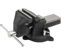 Тиски стальные усиленные поворотные с наковальней Rockforce 10"-250 мм RF-6540910(59934)