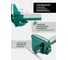 Тиски стальные усиленные поворотные с наковальней Rockforce 10"-250 мм RF-6540910(59934) 3