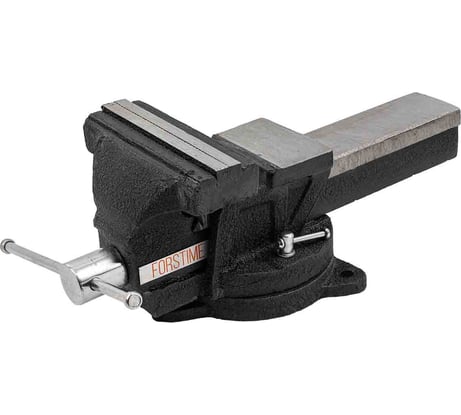 Тиски стальные поворотные с наковальней FORSTIME 6" (150мм) FT-6540106(60288)