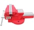 Тиски стальные с наковальней Forcekraft 5"-125мм FK-6540205(47019) 6