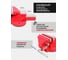 Тиски стальные с наковальней Forcekraft 5"-125мм FK-6540205(47019) 3