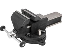 Тиски Forcekraft стальные поворотные с наковальней 3", 80мм FK-6540303(60296)