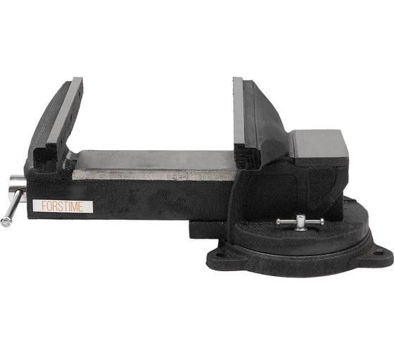 Тиски FORSTIME стальные поворотные с наковальней 10" (250мм) FT-6540110(60290)