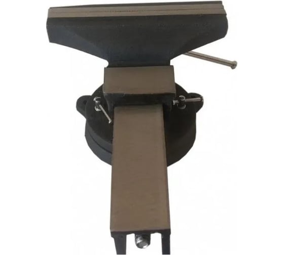Тиски стальные поворотные Rockforce с наковальней 10" 250мм RF-6540110(60285)
