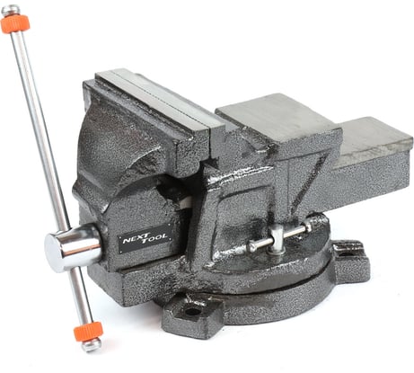 Поворотные слесарные тиски NEXTTOOL ТСП-125 300021