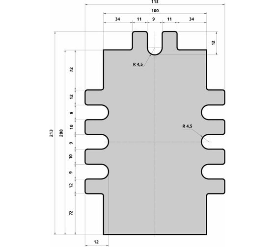 Крестовые тиски Белмаш CV75 RA095A
