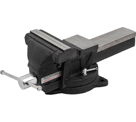 Тиски стальные поворотные с наковальней Rockforce 6" (150мм) RF-6540106(60514) 1