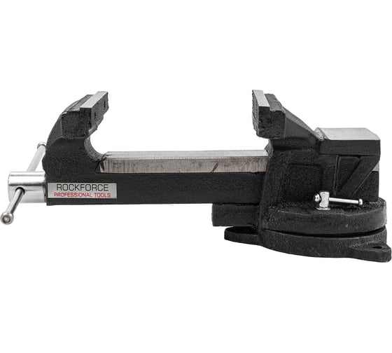 Тиски стальные поворотные с наковальней Rockforce 6" (150мм) RF-6540106(60514)