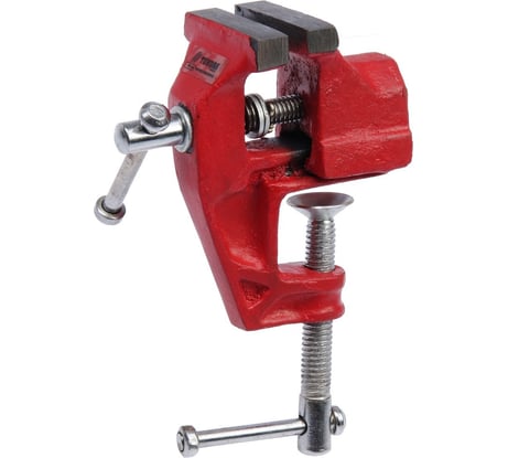 Слесарные тиски TUNDRA винтовой зажим, 40 мм 878149