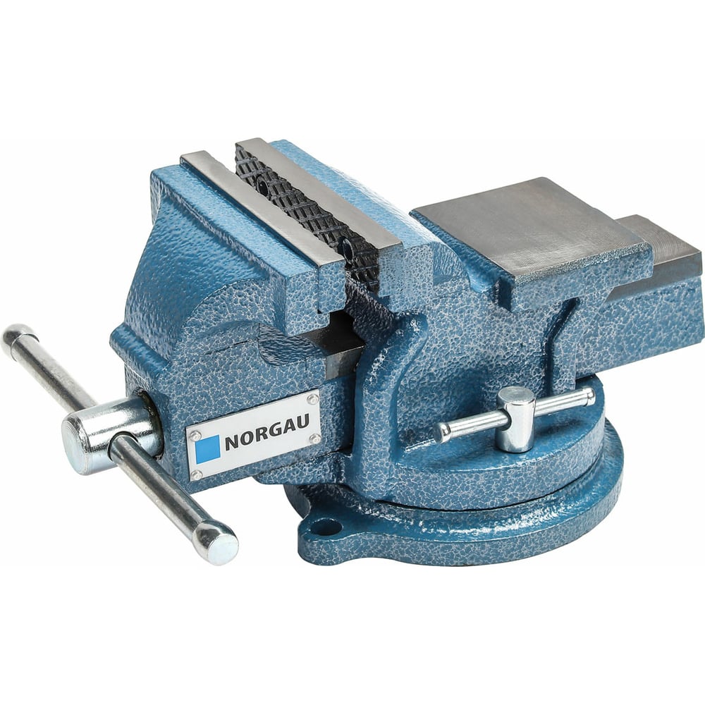 Слесарные поворотные тиски NORGAU 200 мм N408-200 073003200 - выгодная ...