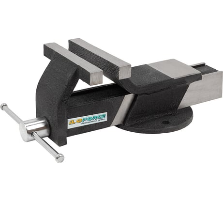 Тиски стальные iLOFORCE с наковальней 3" (80мм) IF-6540803(60991)