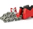Цепные трубные тиски REDLI 2 1/2", 10-76 мм R40185 3
