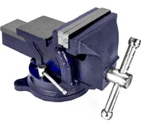 Тиски слесарные ручной привод ТСЧ-125 поворотные с наковальней Beltools ri.265.59