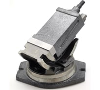 Тиски станочные BESTELLI 100мм глобусные (поворотные, наклонные) серия QHK AC01100135