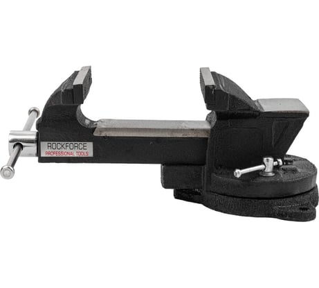 Тиски стальные поворотные с наковальней Rockforce 4 (100мм) RF-6540104(60512)