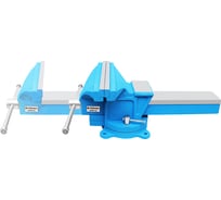 Тиски стальные поворотные с наковальней Forsage 10 (250мм) F-6540110(60511)