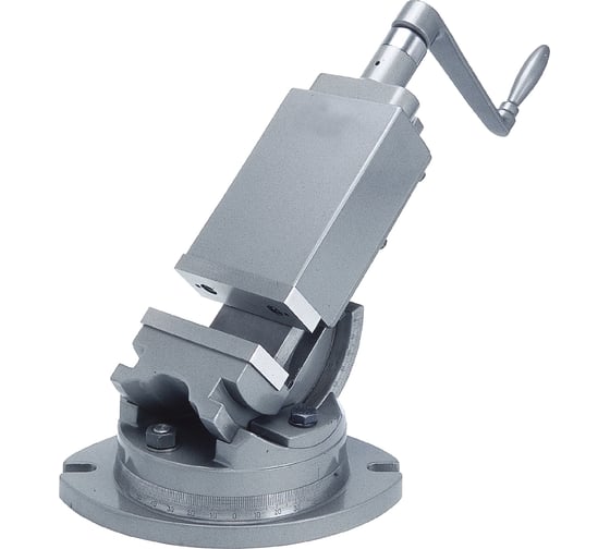 Тиски станочные, прецизионные JETLIFT двухосевые, 125x125 мм JW 11706EU