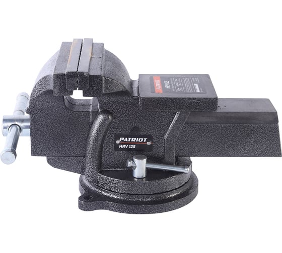 Тиски слесарные поворотные PATRIOT HRV 125 770000013