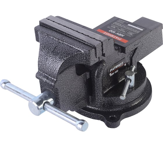 Тиски слесарные поворотные PATRIOT HRV 100 770000012