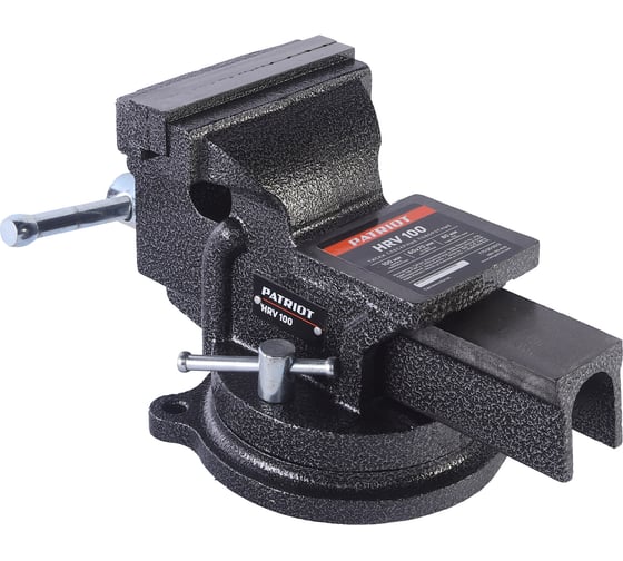 Тиски слесарные поворотные PATRIOT HRV 100 770000012
