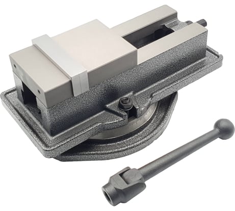 Станочные поворотные, прецизионные тиски ТЕХНОРЕАЛ 100 мм, QМ16100 МА320301208